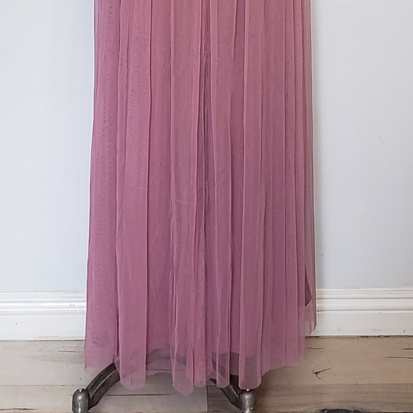 EVER PRETTY purple orchid pleated bridesmaid dress - Picture 7 of 14